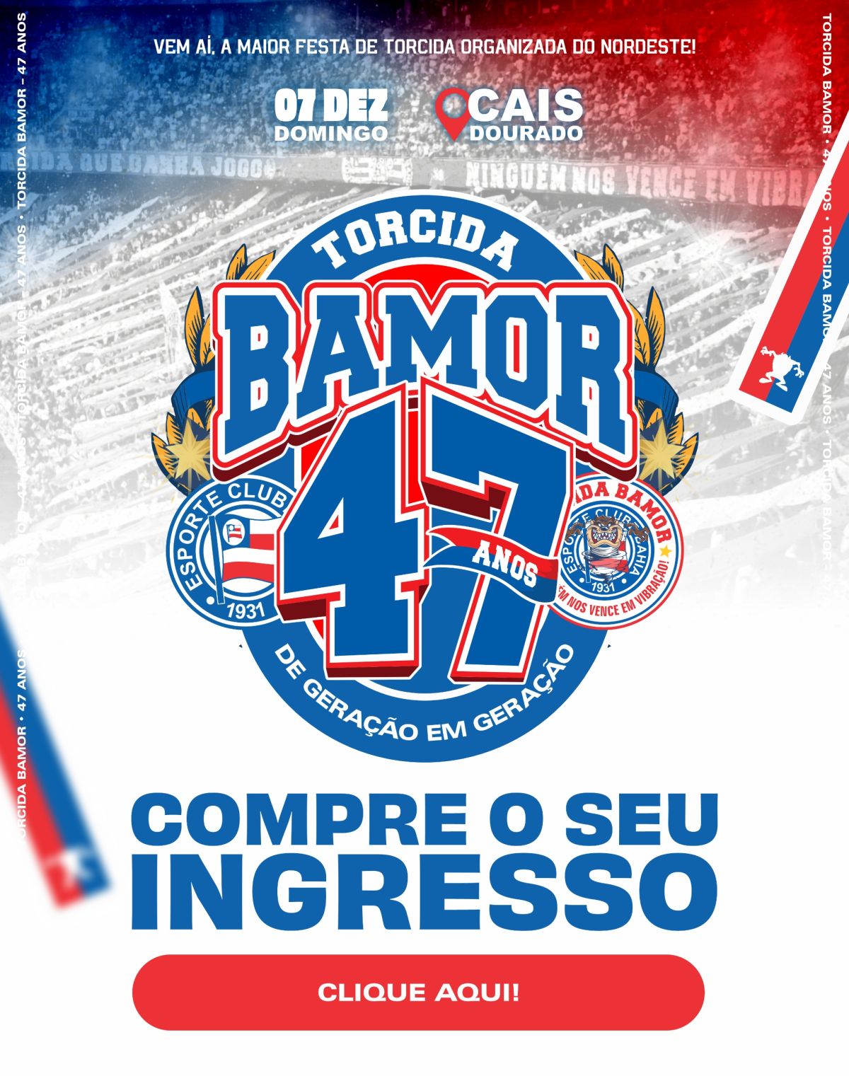 Aniversário 47 Anos - Bamor Nova Era